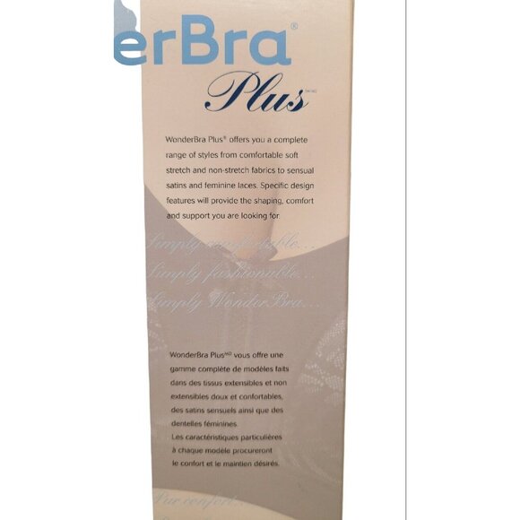 WonderBra Plus 42D Wireless All Around Smoothing Side And Back Style W1985 - Picture 7 of 9